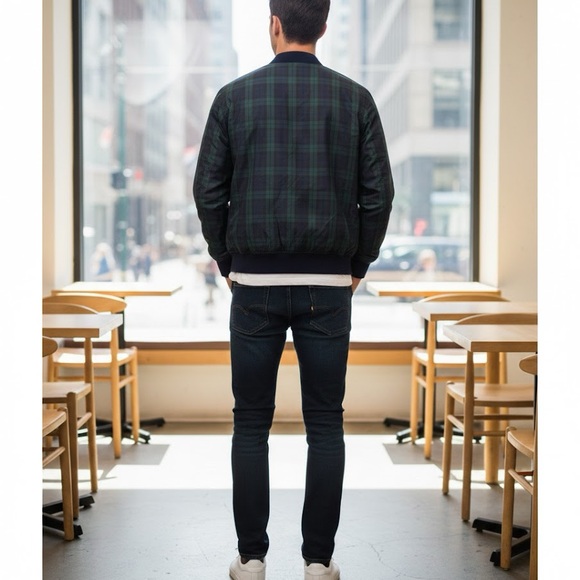 Brooks Brothers Red Fleece Puffer Jacket - Picture 2 of 7